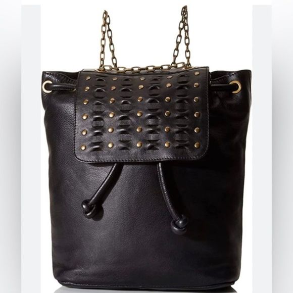 Frye Handbags - Frye washed leather backpack with studs